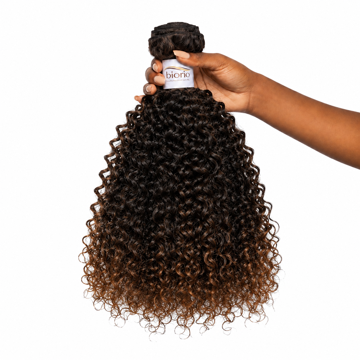 KINKY CURL — Ombré Caramel 1B/30 | 18 Pouces (45cm)