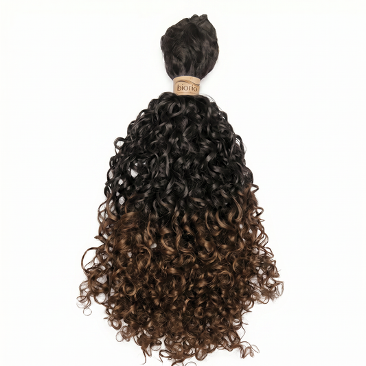 QUEEN CURL — Ombré Caramel 1B/30 | 18 Pouces (45cm)