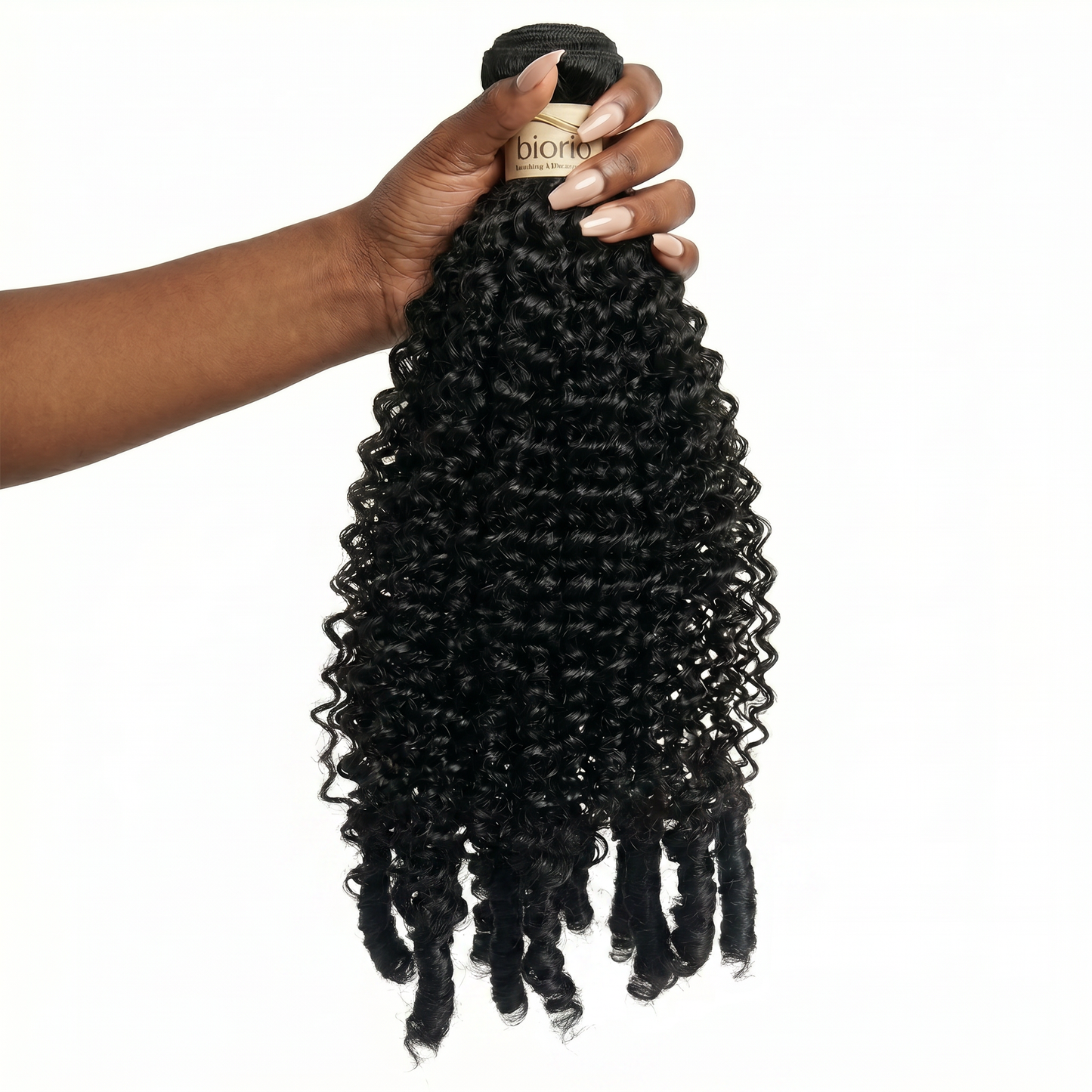 BURMESA CURL — Noir Ébène 1 | 18 Pouces (45cm)