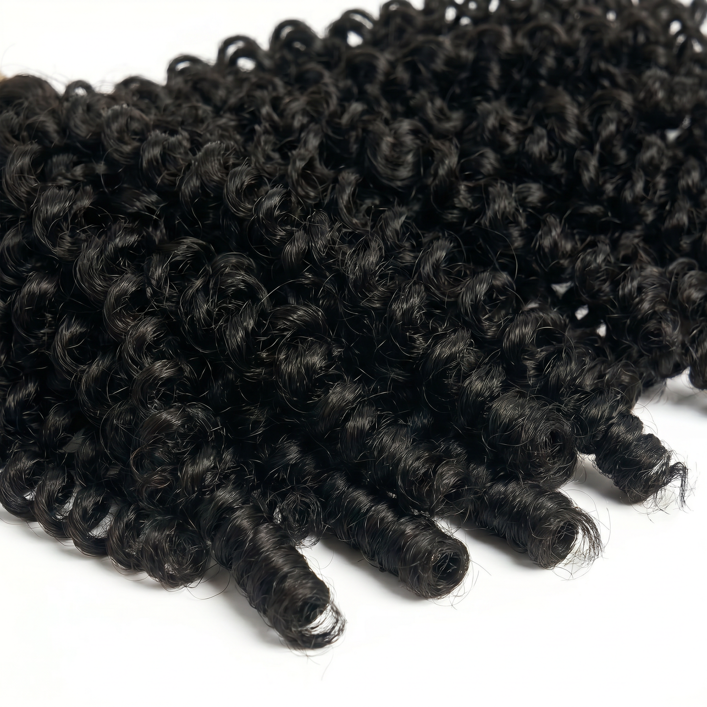 BURMESA CURL — Noir Ébène 1 | 18 Pouces (45cm)
