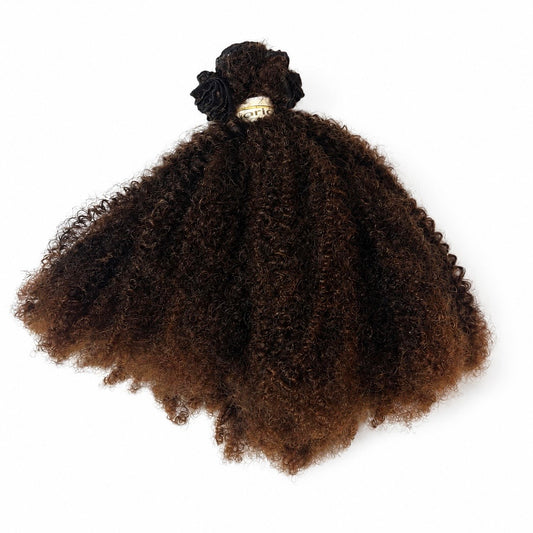 AFRO KINKY — Ombré Caramel 1B/30 | 18 Pouces (45cm)
